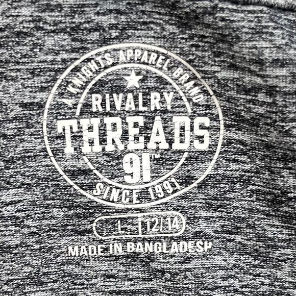 University of Colorado Buffs Rivalry Threads Low-back Shirt Gray Size L Logo - Picture 8 of 10